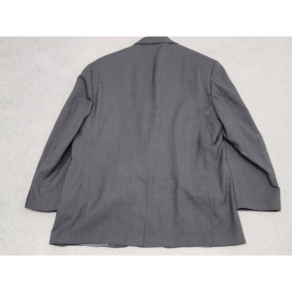 Brooks Brothers Blazer Mens 48R Gray Brooksease Worsted Wool Single Vented USA - Picture 7 of 14